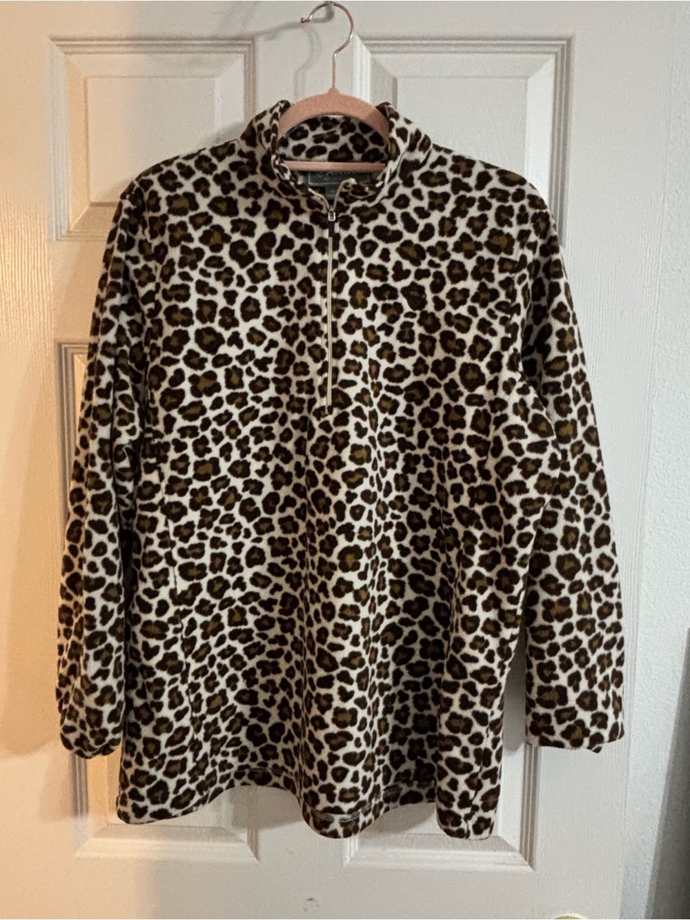 Ariat Tek leopard fleece XL
